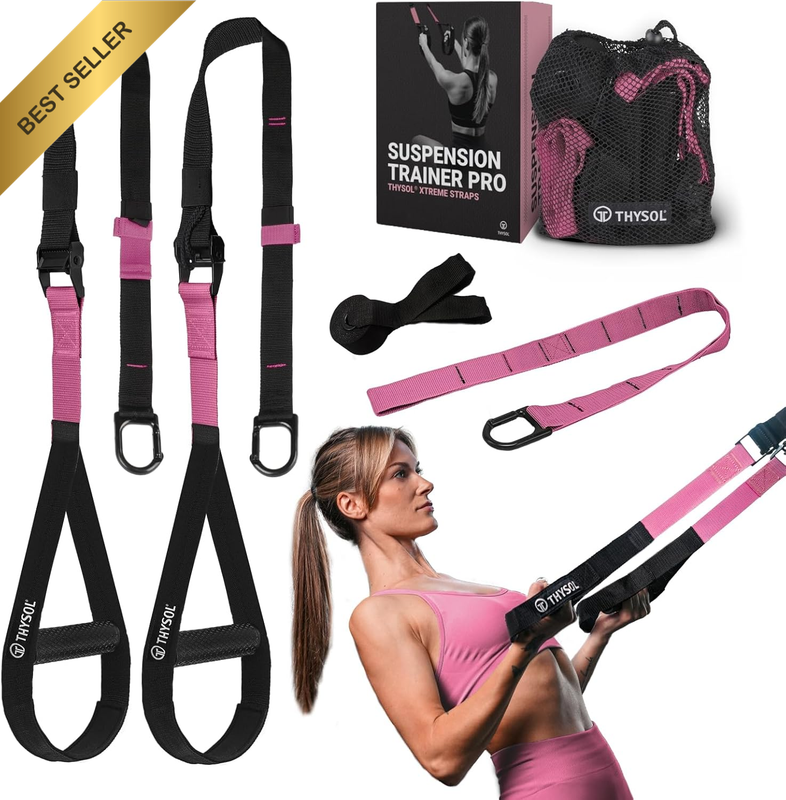 ® Suspension Trainer Pro Xtreme Straps Army | Sling Trainer Set with Adjustable
