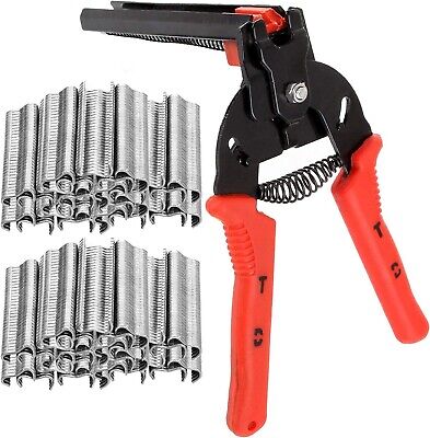 Type M Nail Ring Pliers with 3000pcs M Clips Hog Ring Pliers Kit Upholstery I...