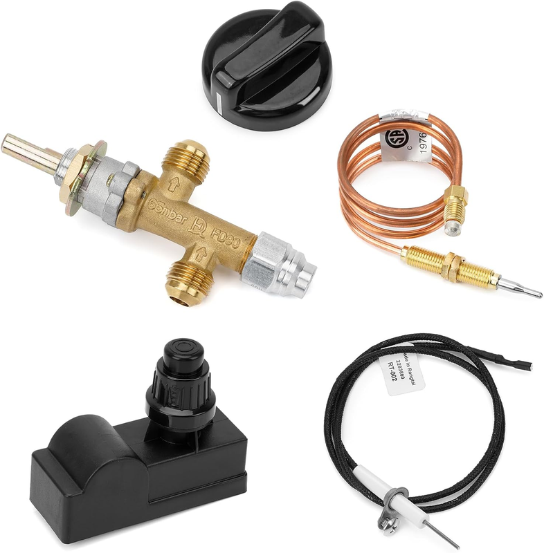 Propane Safety Valve Igniter Kit for  Fireplaces Fire Pits Heaters Gas