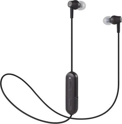 New Audio-Technica Bluetooth Wireless Earphone ATH-CK150BT-BK Black from Japan