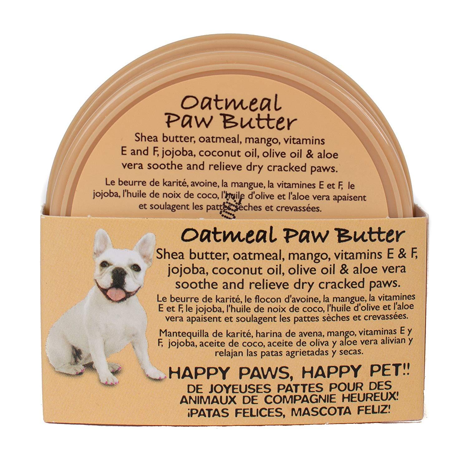 Pet Head Oatmeal Paw Butter Dog Natural Soothes Relieves Dryness & Cracks Noses