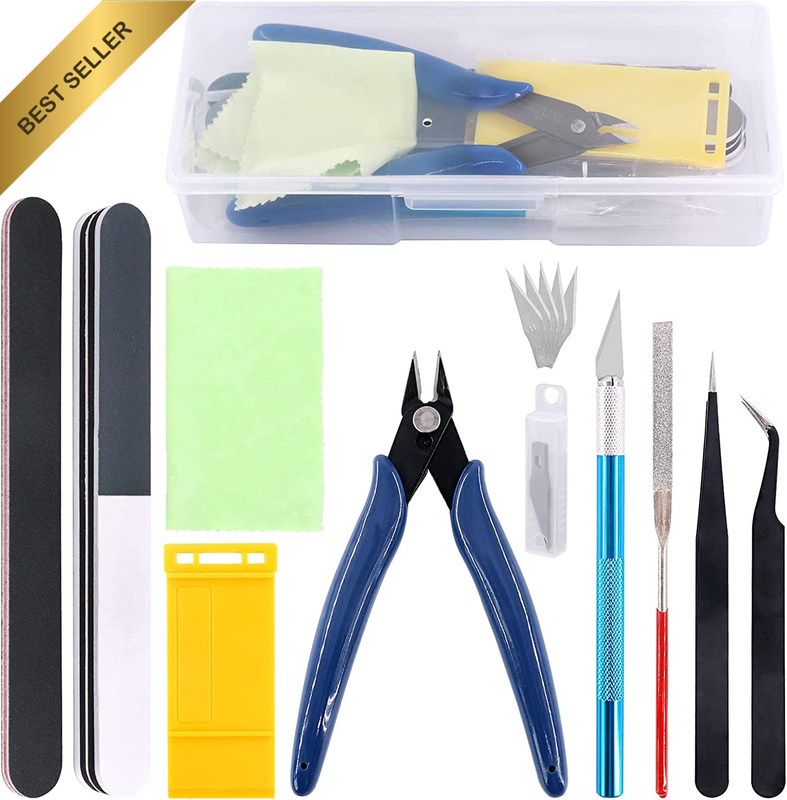 10Pcs Model Tools Craft Set Modeler Building Kit for Basic Model Assembling, Bui