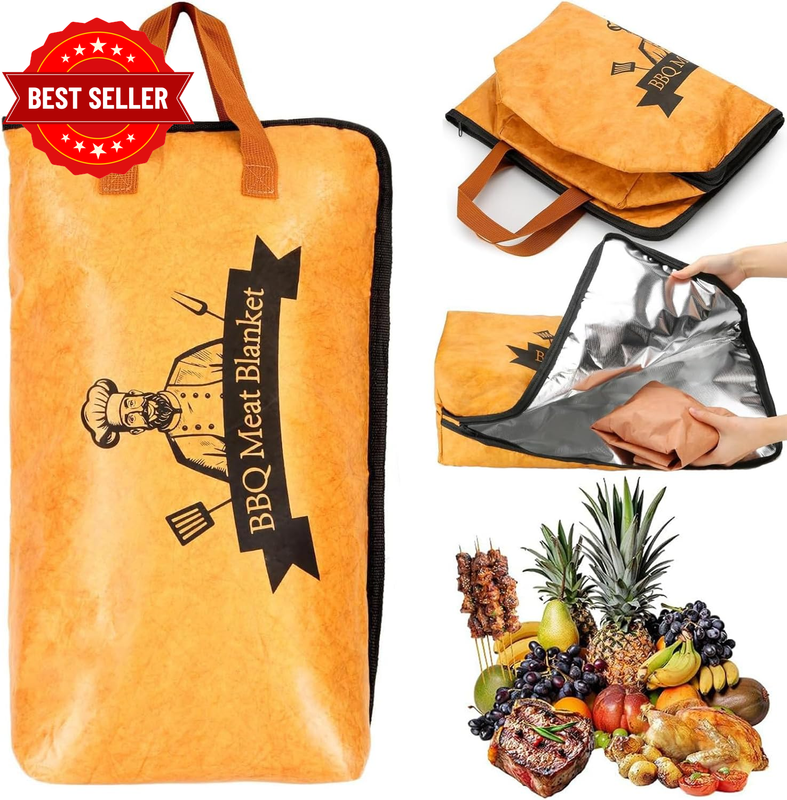BBQ Blanket for Resting Meat Compatible with Traeger Smoker Grill Reusable Pelle