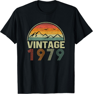 Classico 44° Compleanno Idea Regalo Vintage 1979 Maglietta