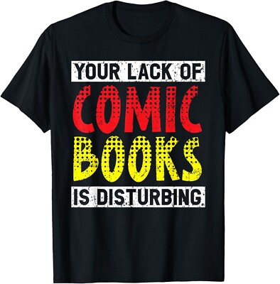 Comic Collector Comic Reader Reading Comic Books Tee Gift Unisex T-Shirt
