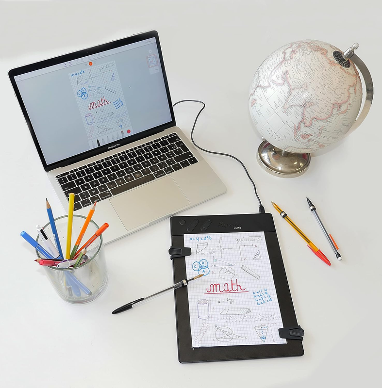 Repaper Xlite - Pencil and Paper Graphics Tablet with 8192 Pressure Levels