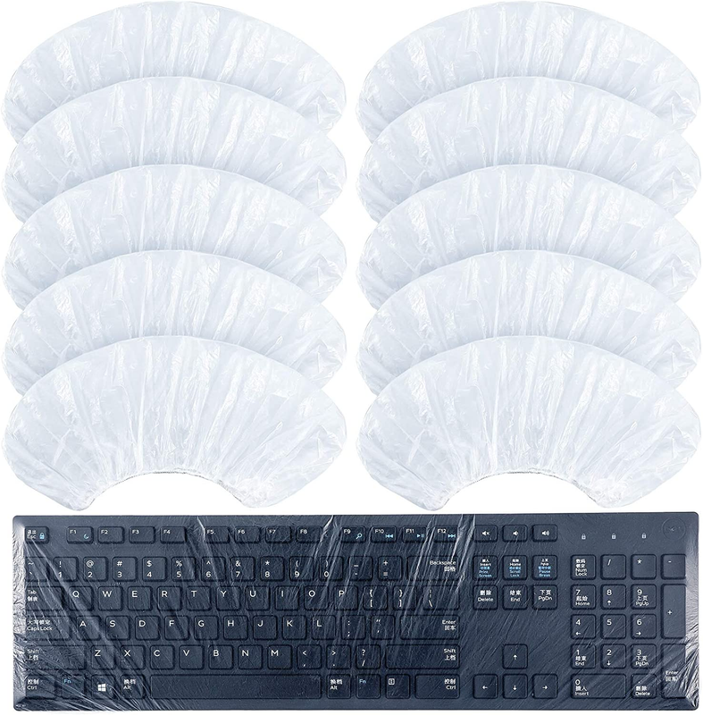 30 Pieces Universal Keyboard Protector Cover Wipeable 0.025Mm Disposable Keyboar