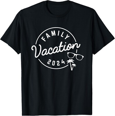 Family Vacation 2024 Funny Trip Gift Tee Unisex T-Shirt