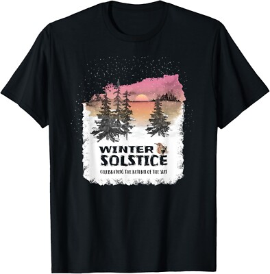 Winter Solstice Celebrating the Return of the Sun Holiday Gift Unisex T-Shirt