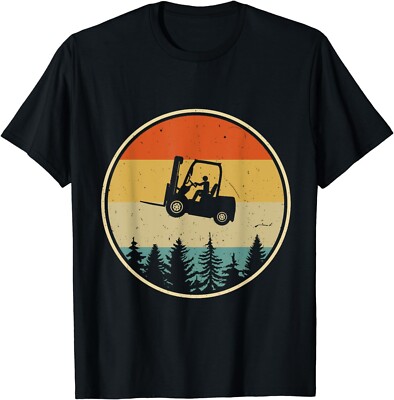 vintage Forklift Certified Forklift Operator Lift Truck Gift Unisex T-Shirt