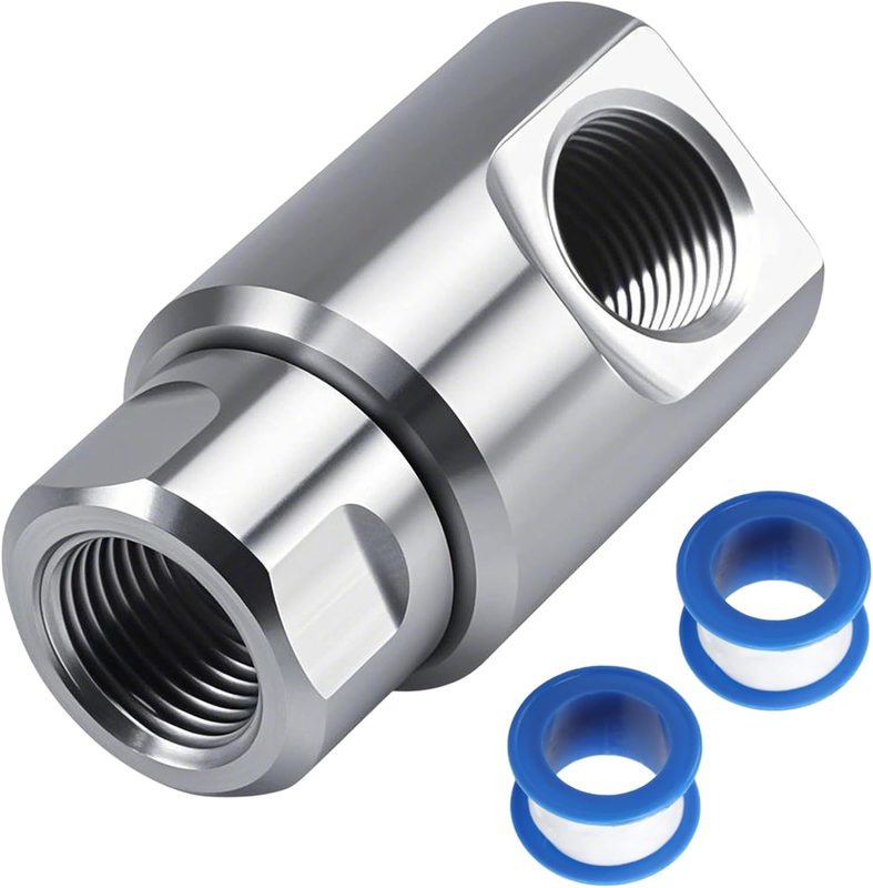1/2 Inch Stainless Steel High-Pressure Hose Reel Swivel Fitting Joint Heavy-Duty