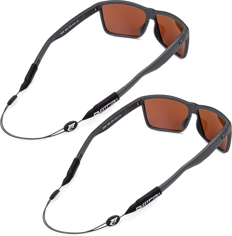 No Tail Adjustable Eyewear Retainer Cable Strap: Sunglasses, Eyeglasses, Glasses