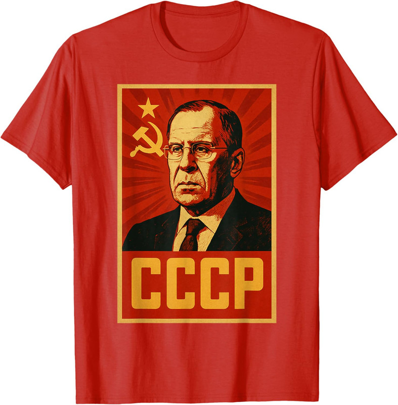CCCP Vintage Soviet Union Retro SSSR Lavrov Unisex T-Shirt