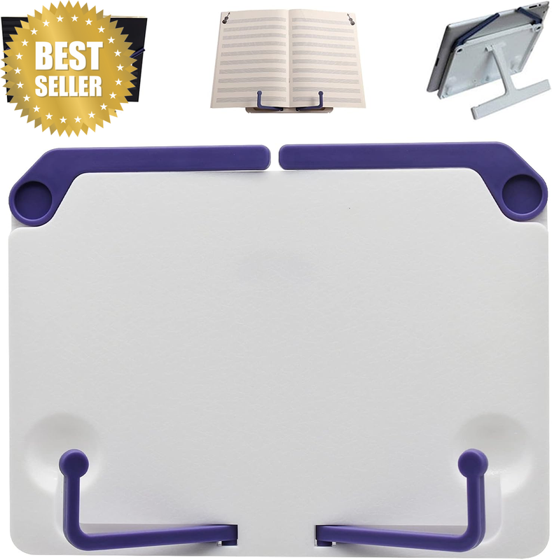 Mini Desktop Book Stand Portable Foldable Lightweight Book Rest for Music Score