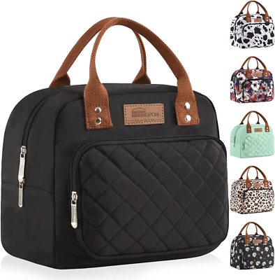 HOMESPON Insulated Lunch Bag for Women Men Ladies Work Adult Cool