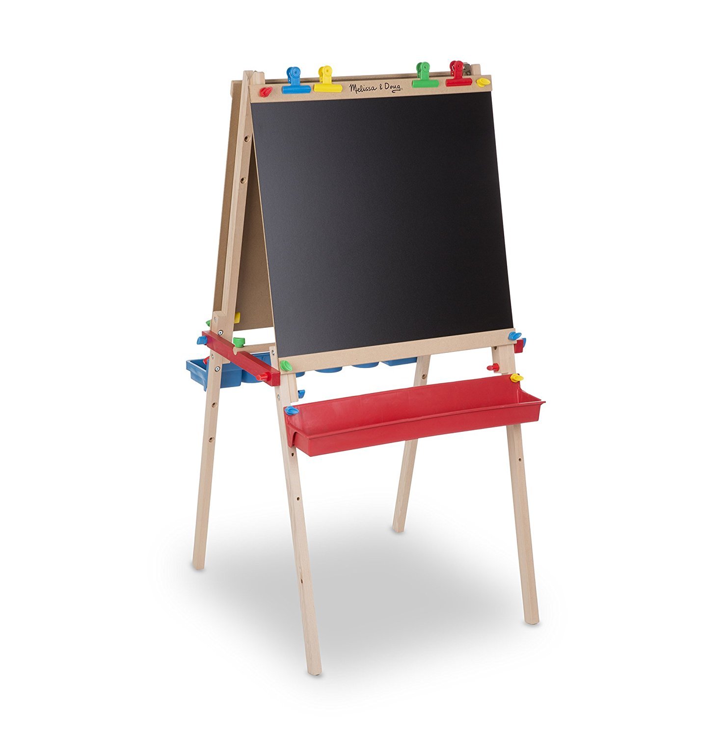 Kids Art Easel Dry Erase Board Chalkboard Creative Learning Play Crafts Standing