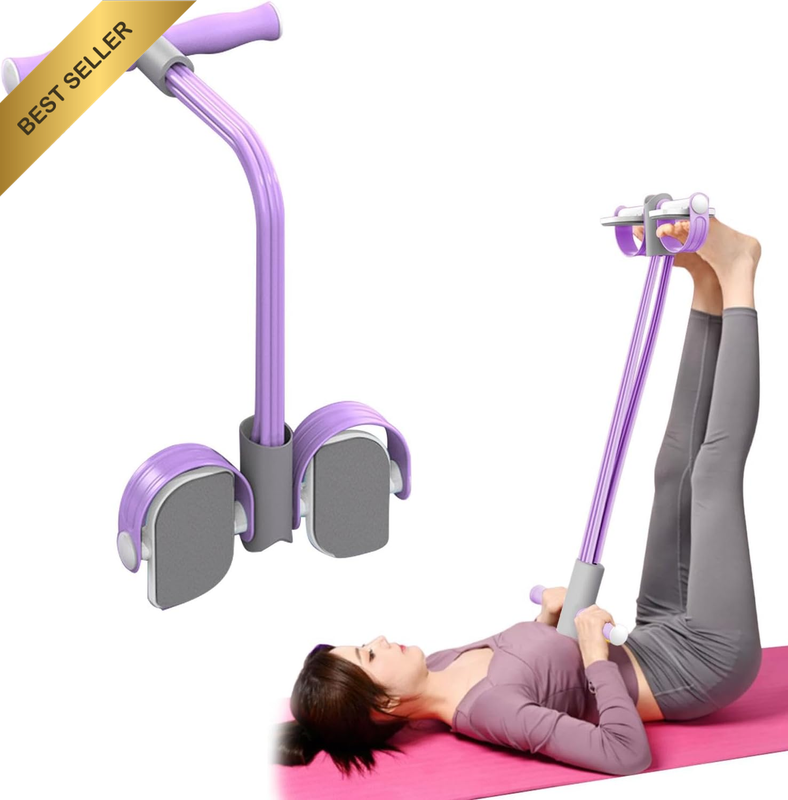 Multifunctional Pedal Puller Resistance Rope, Multifunction Tension Rope, 6-Tube