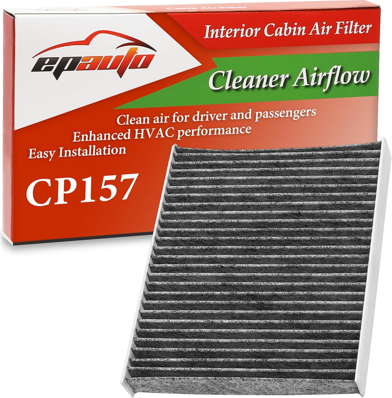 CP157 (CF12157) Cabin Air Filter, Replacement for Toyota Camry, Corolla, RAV4, P