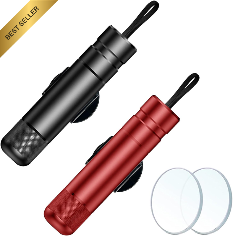 Car Window Breaker Tool 2 Pcs, Glass Breaker Safety Life Hammer Car Escape Tool