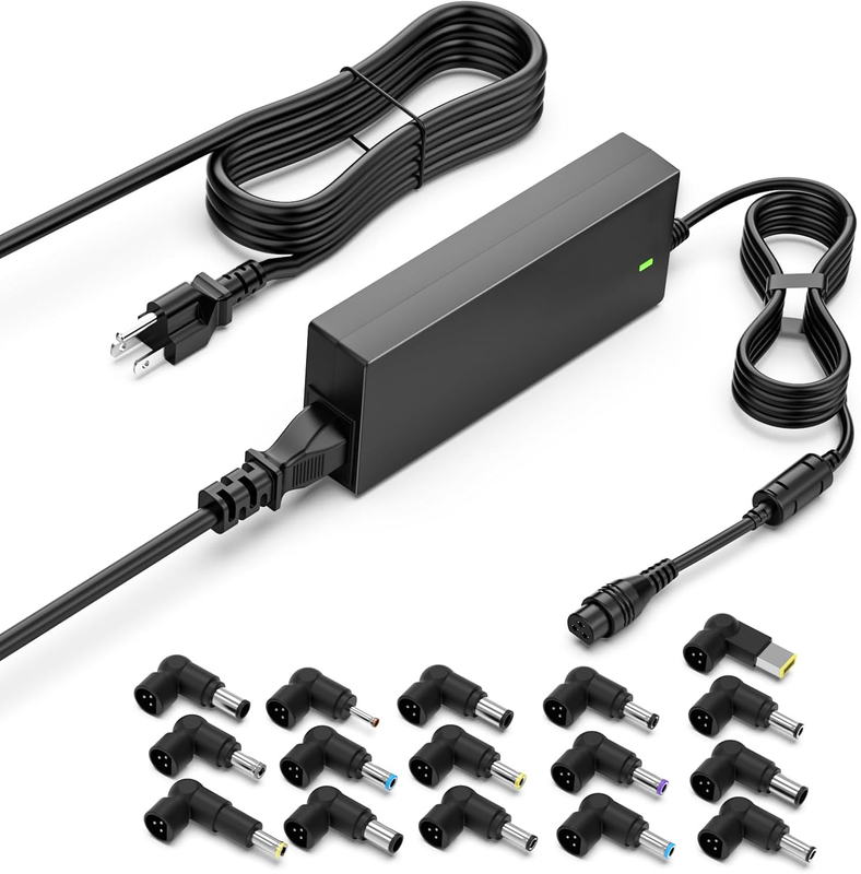 90W 65W Universal AC Adapter Laptop Charger Replacement for HP Dell Asus Lenovo