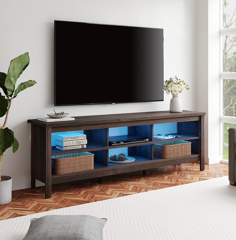 For Tvs Up To 75 Inch, Modern Entertainment Center Media Con