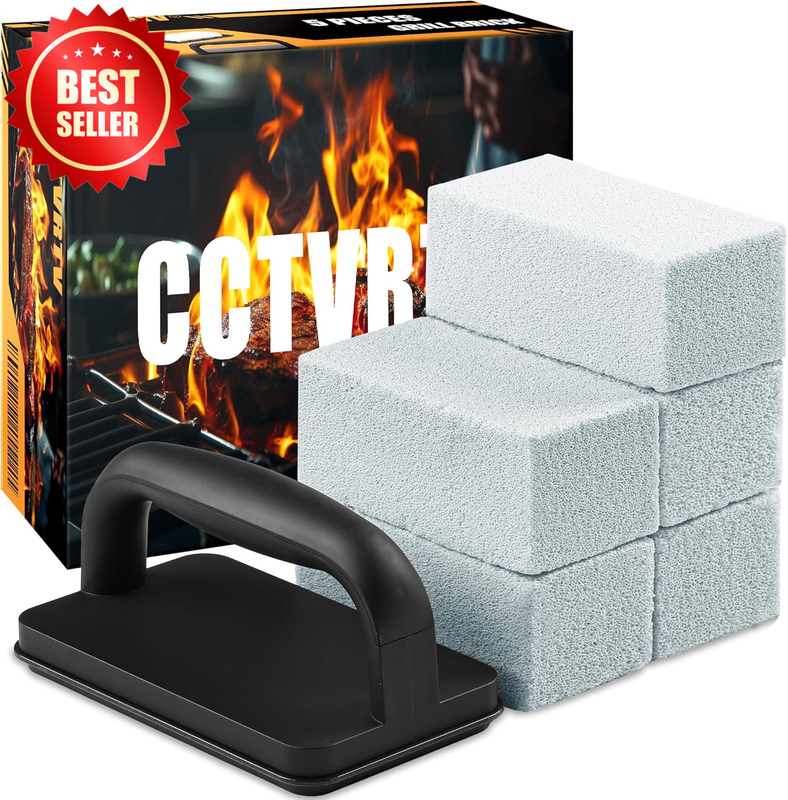 5 Packs Heavy Duty Grill Cleaner Bricks Pumice Griddle Stone BBQ Pool US