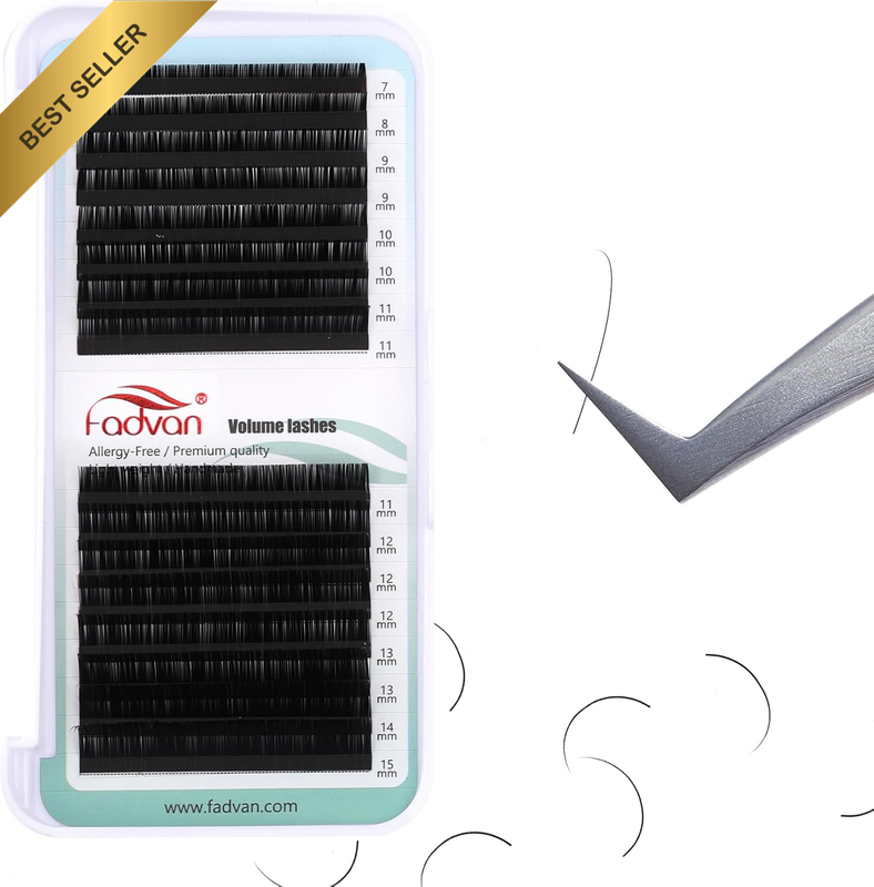 Eyelash Extension Mix 7-15Mm 0.15C Curl 1:1 Professional Classic Individual Fals
