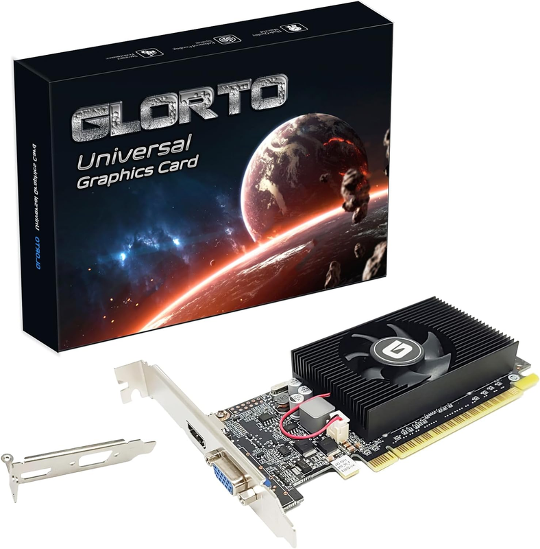 Geforce GT 610 2G DDR3 Low Profile Graphics Card, PCI Express 1.1