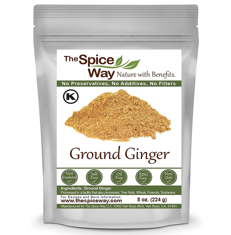 Ginger Powder- (8 Oz) a Pure Dry Ground Powdered Root