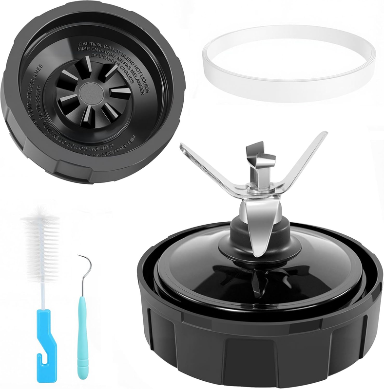 1-Pack 7 Fins Blender Replacement Parts Extractor Blade Assembly for Ninja
