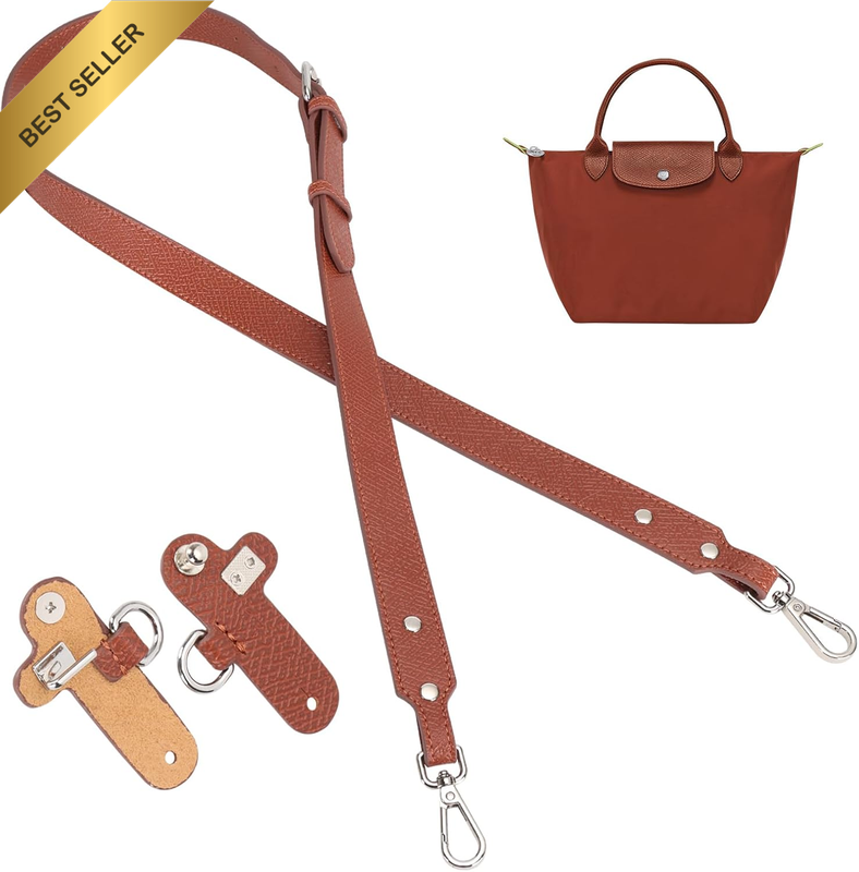 Purse Straps Replacement, Leather Wide Handbag Crossbody Shoulder Strap for Tote