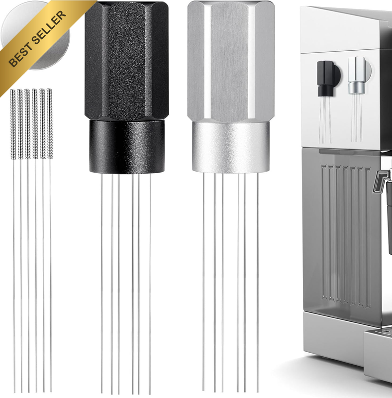 Magnetic WDT Espresso Distribution Tool 54MM Coffee Stirrer for Barista