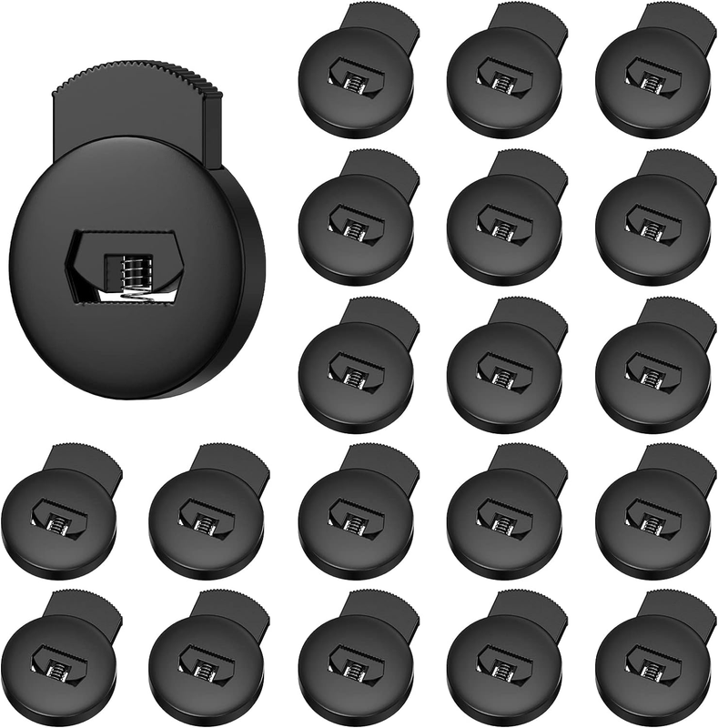 Locks, 20 Pack Glove Lace Locks For Baseball Glove Plastic F