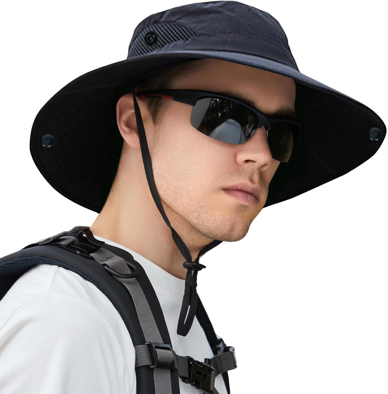 Sombreros para el sol para hombres y mujeres, sombreros tipo pescador de ala ancha con protección UV