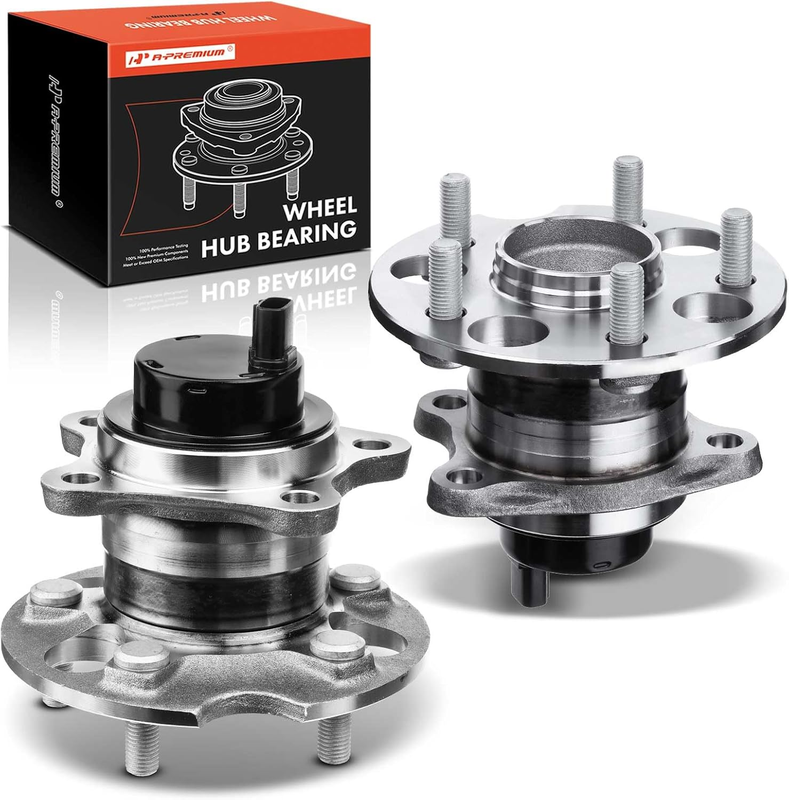 Rear Wheel Bearing Hub Assembly ABS 5-Lug for Toyota Highlander 2004-2007