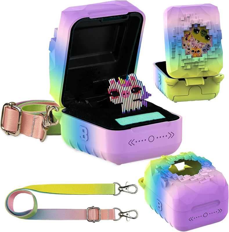 Silicone Cover Case for Bitzee Magicals Interactive Toy Digital Pet and Case, P