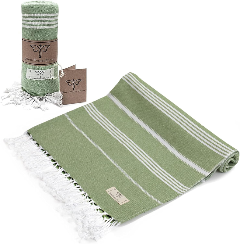 Cotton Oversized Towels Bath Peshtemal Large 37 X 71 Inches