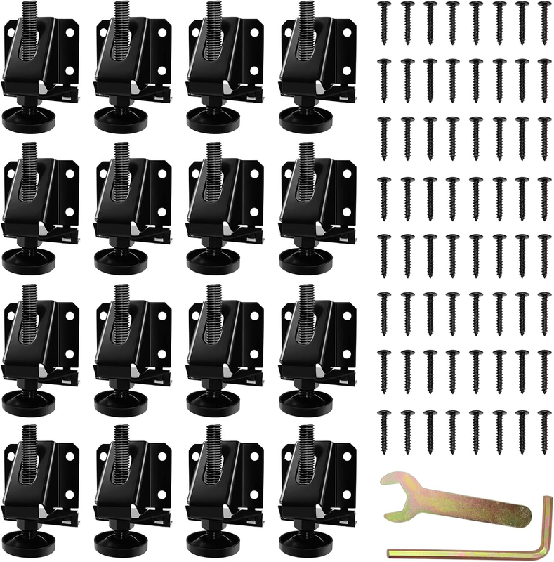 Leveling Feet for Furniture Workbench Shelving Units Table Cabinets