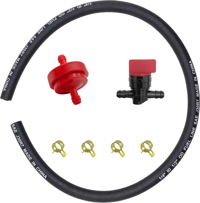 Fuel Line Hose Filter Valve for Briggs Stratton MTD Cub Cadet 298090S 394358S