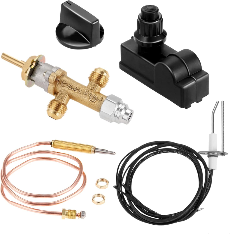 Propane Gas Valve Kit W/ Igniter for Fireplace Fire Pit Grill Heater