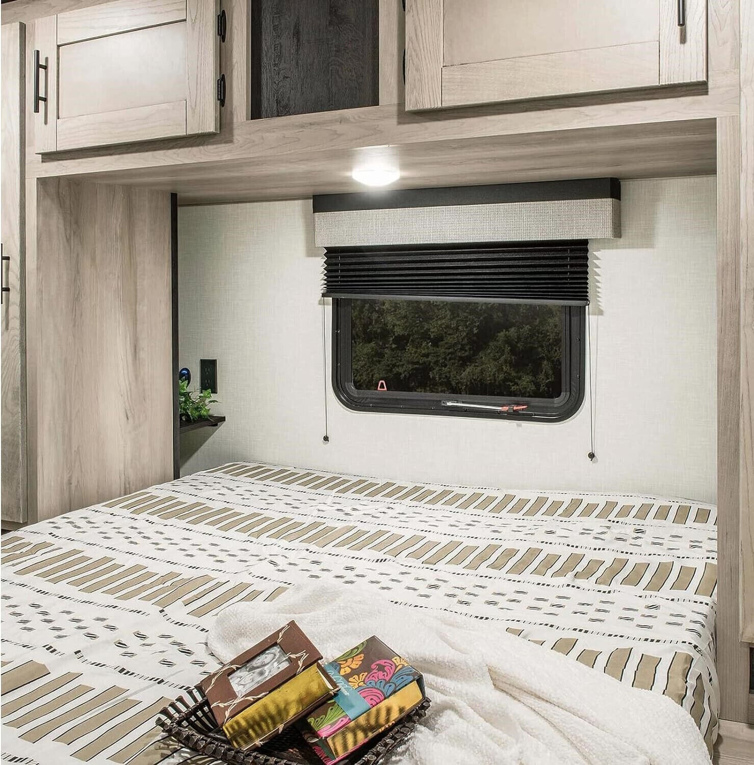 RV Blinds For Camper Windows Motorhome Trailer Pleated Privacy Shades Screen Set