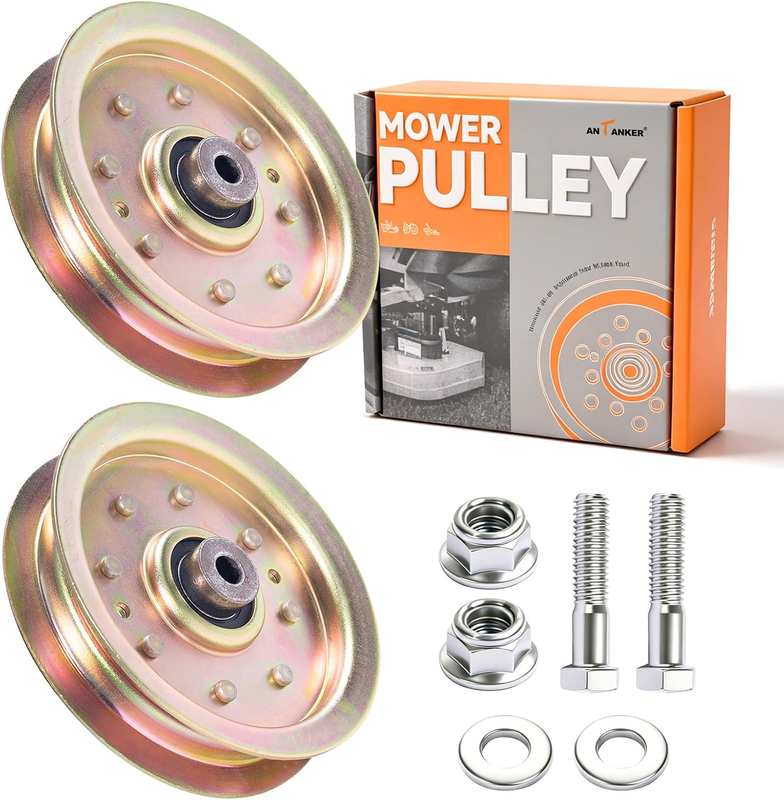 Flat Idler Pulley 753-08171 956-04129 for Cub Cadet Parts RZT 50 Mower Deck Driv