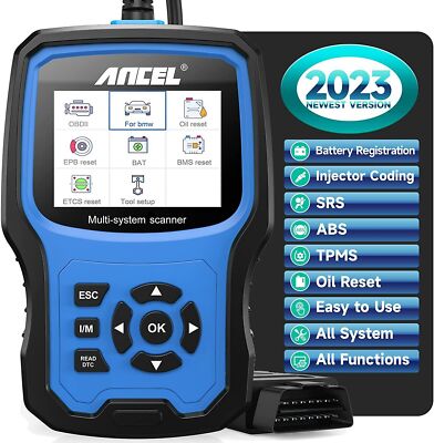 Ancel BM700 For BMW Full System OBD2 Diagnostic Scanner ABS SRS EPB TPMS CBS