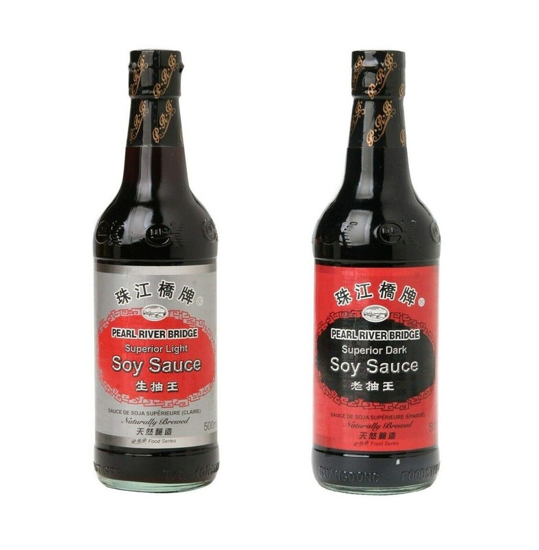 Pearl River Bridge Doppelpack: Sojasauce Hell + Dunkel Mix SojasoÃE (2x500ml)