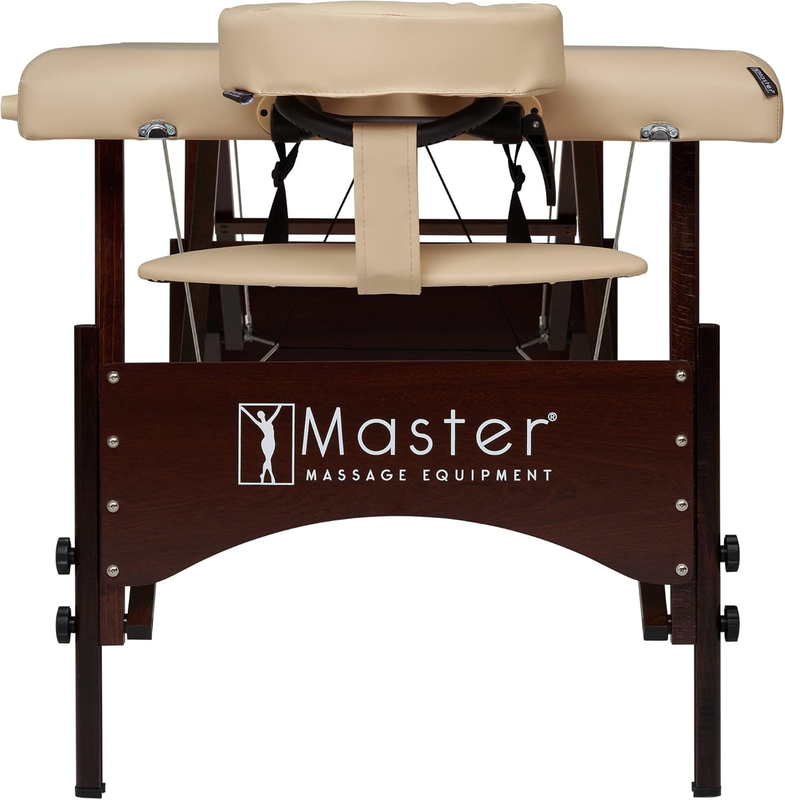 Master Massage 28" Argo Portable Massage Table- Spa Bed for Tabletop Exercise &
