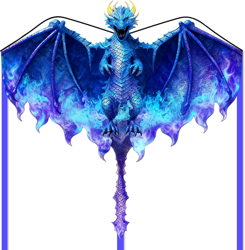 Dragon Kite Large Kites for Kids and Adults Beginners Easy to Fly Single Line St