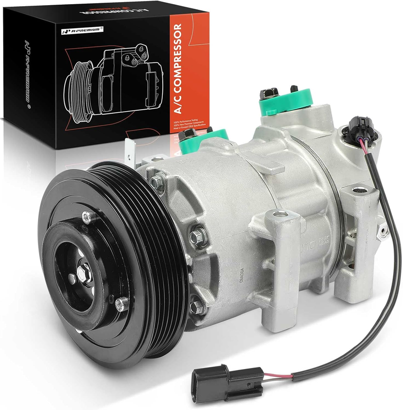 Air Conditioner AC Compressor with Clutch for Hyundai Accent 1.6L 2012-2017