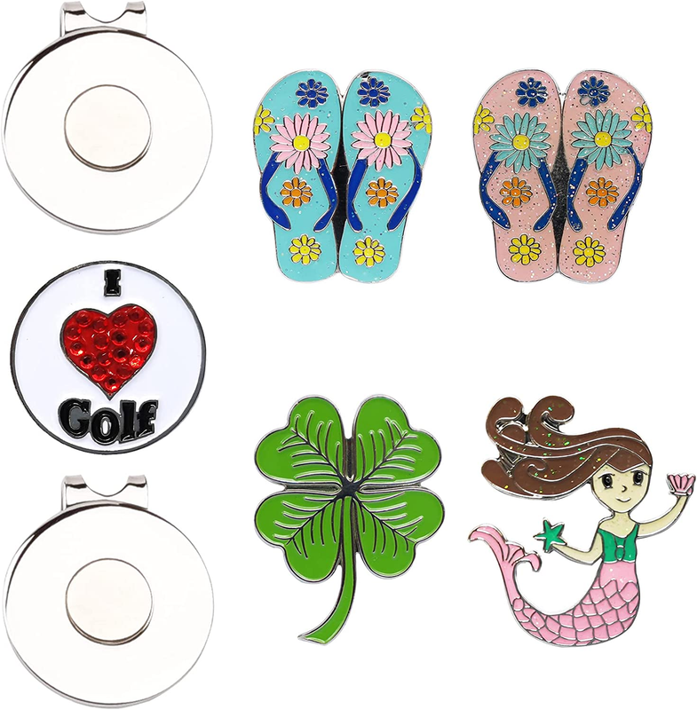 Magnetic Hat Clips Set Golf Bag Accessories Gift For Men Women