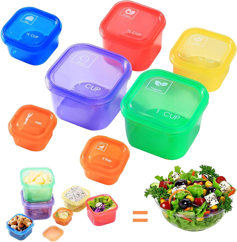 Portion Control Container Kit,21 Day Fix Containers and Food