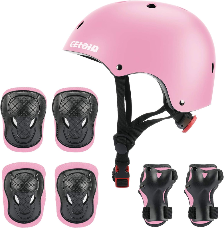 Kids Bike Skateboard Helmet Pad Set,Toddler Cyling Protectiv